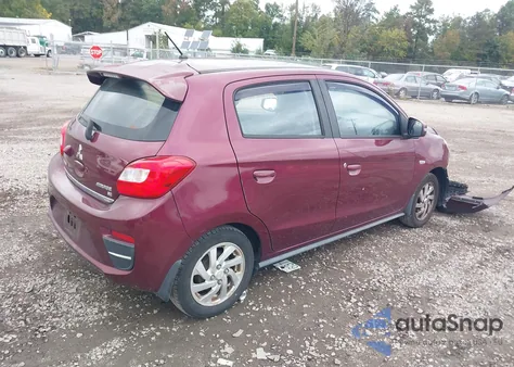 2017 Mitsubishi Mirage Se from USA, damaged, VIN ML32A4HJ4HH000271